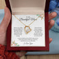 To My Beautiful Mom | I love You - Forever Love Necklace
