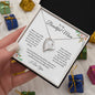 To My Beautiful Mom | I love You - Forever Love Necklace