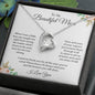 To My Beautiful Mom | I love You - Forever Love Necklace