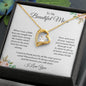 To My Beautiful Mom | I love You - Forever Love Necklace